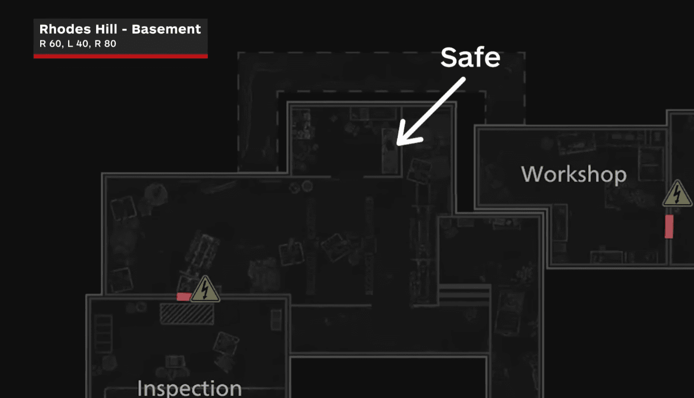 caja fuerte resident evil requiem basement furnace room codigo ubicacion re9