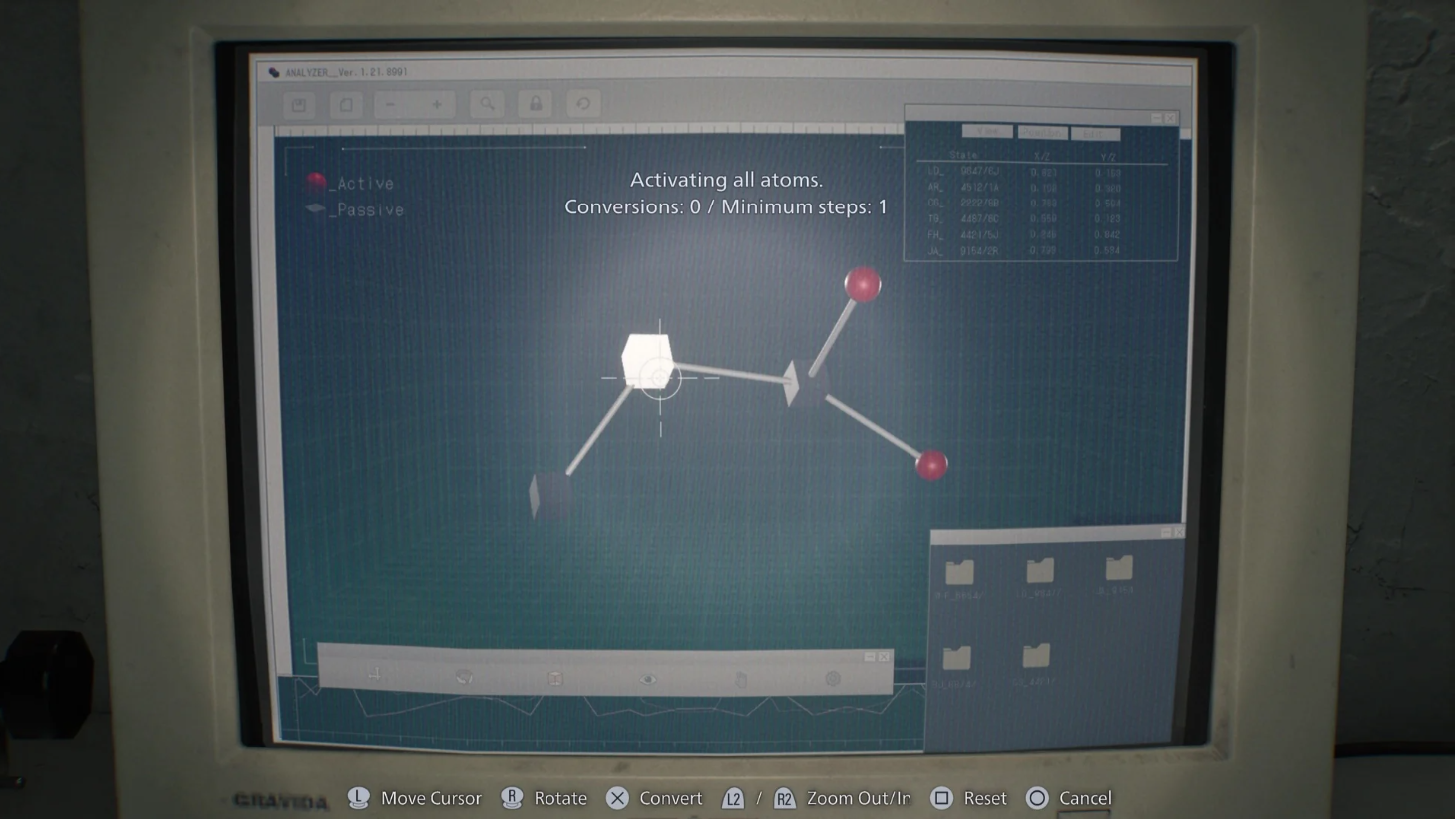 Denatured solution reference